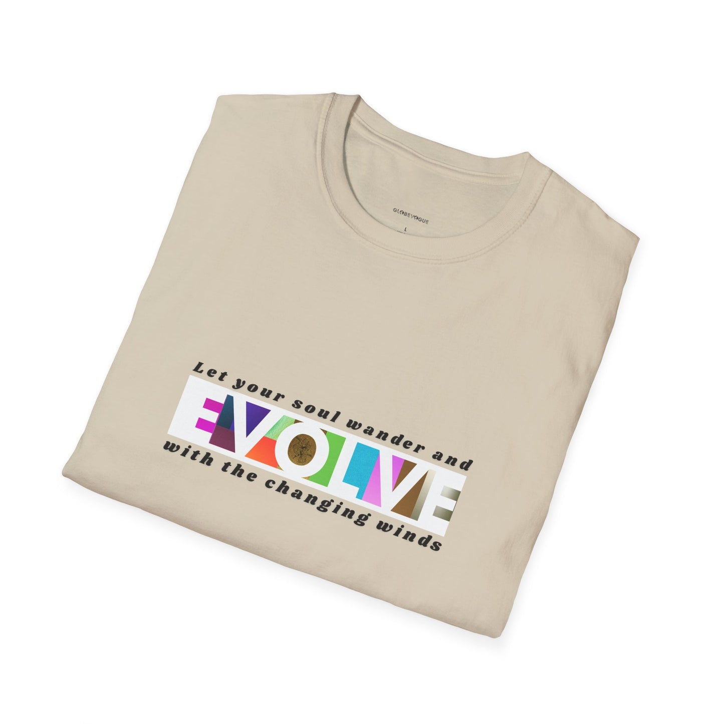 'Evolve' Inspirational Unisex Softstyle T-Shirt