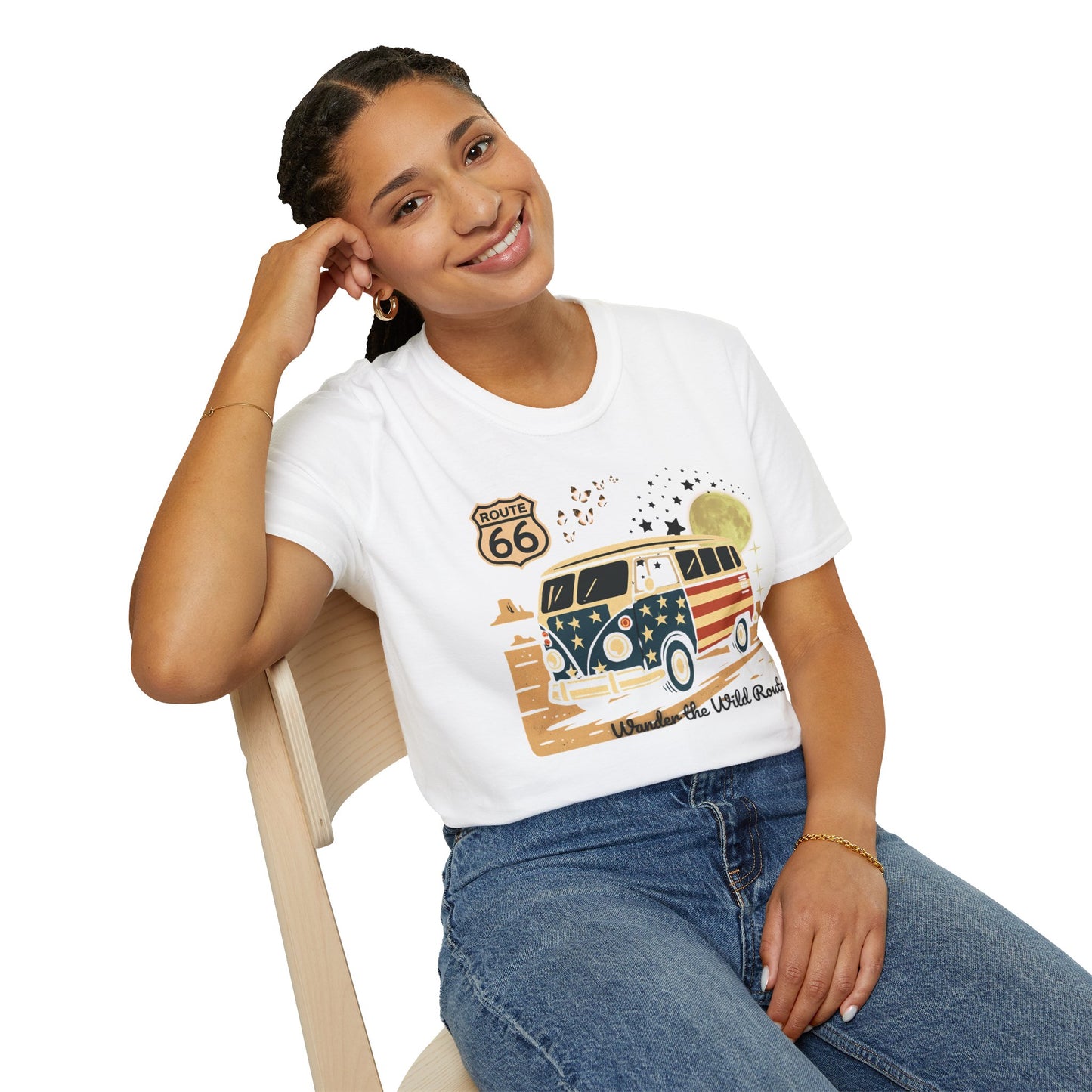 Vintage Route 66 Unisex T-Shirt