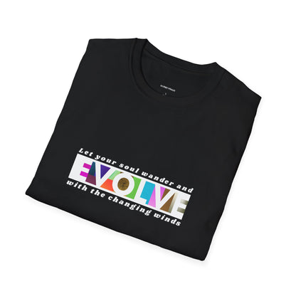 'Evolve' Inspirational Unisex Softstyle T-Shirt