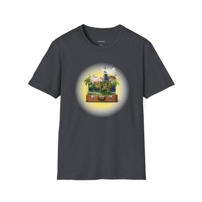 Image Manipulation 'Temple' Design for T-shirt