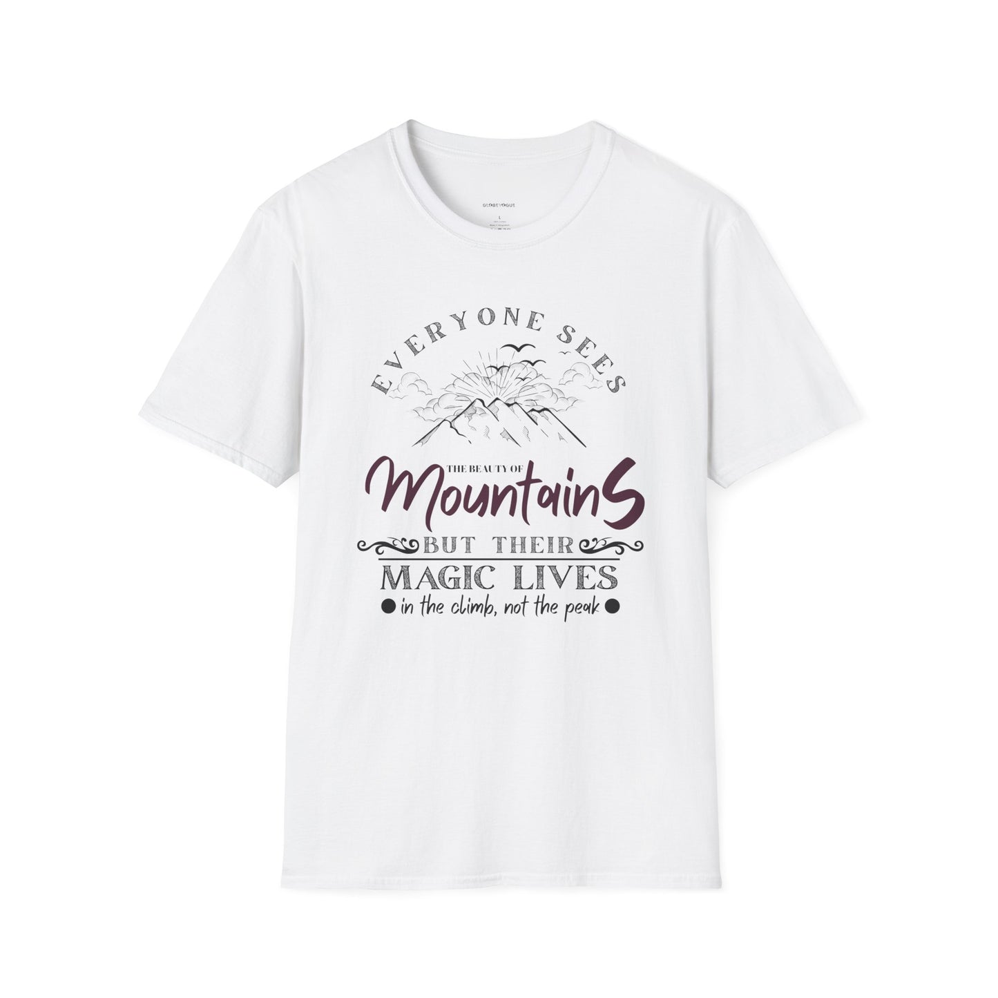 Enchanted Mountain Magic Scenic Unisex T-Shirt