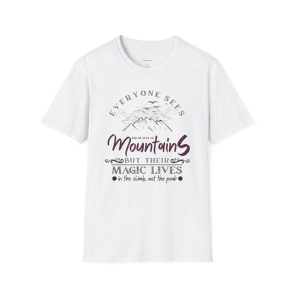 Enchanted Mountain Magic Scenic Unisex T-Shirt