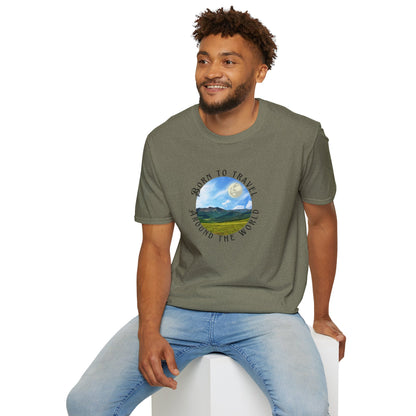 'Born to Travel Around The World' T-Shirt