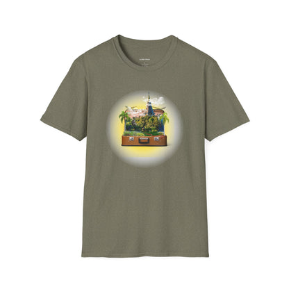 Image Manipulation 'Temple' Design for T-shirt