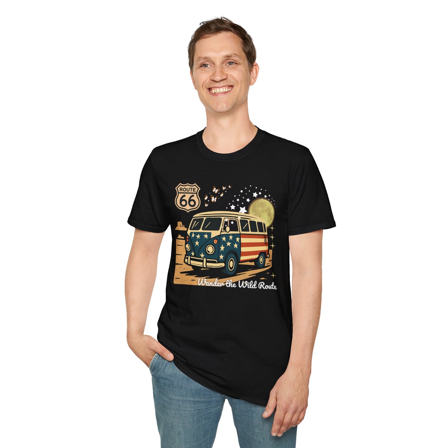 Vintage Route 66 Unisex T-Shirt
