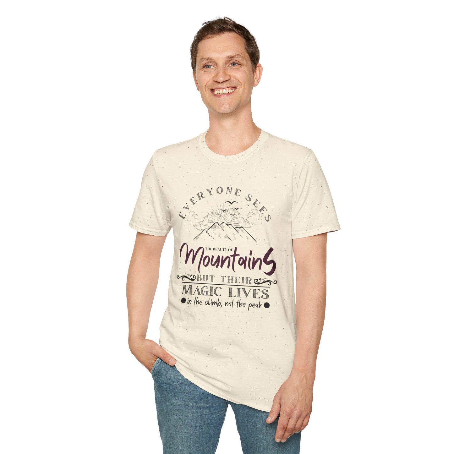 Enchanted Mountain Magic Scenic Unisex T-Shirt