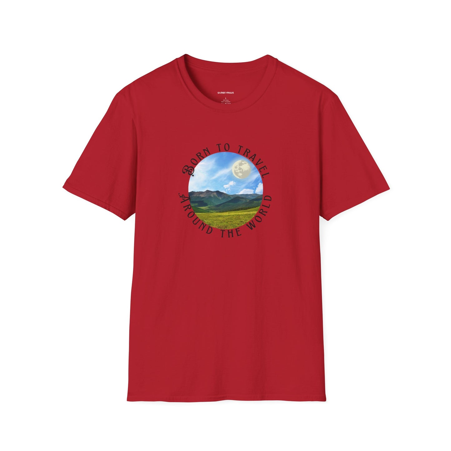 'Born to Travel Around The World' T-Shirt
