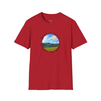 'Born to Travel Around The World' T-Shirt