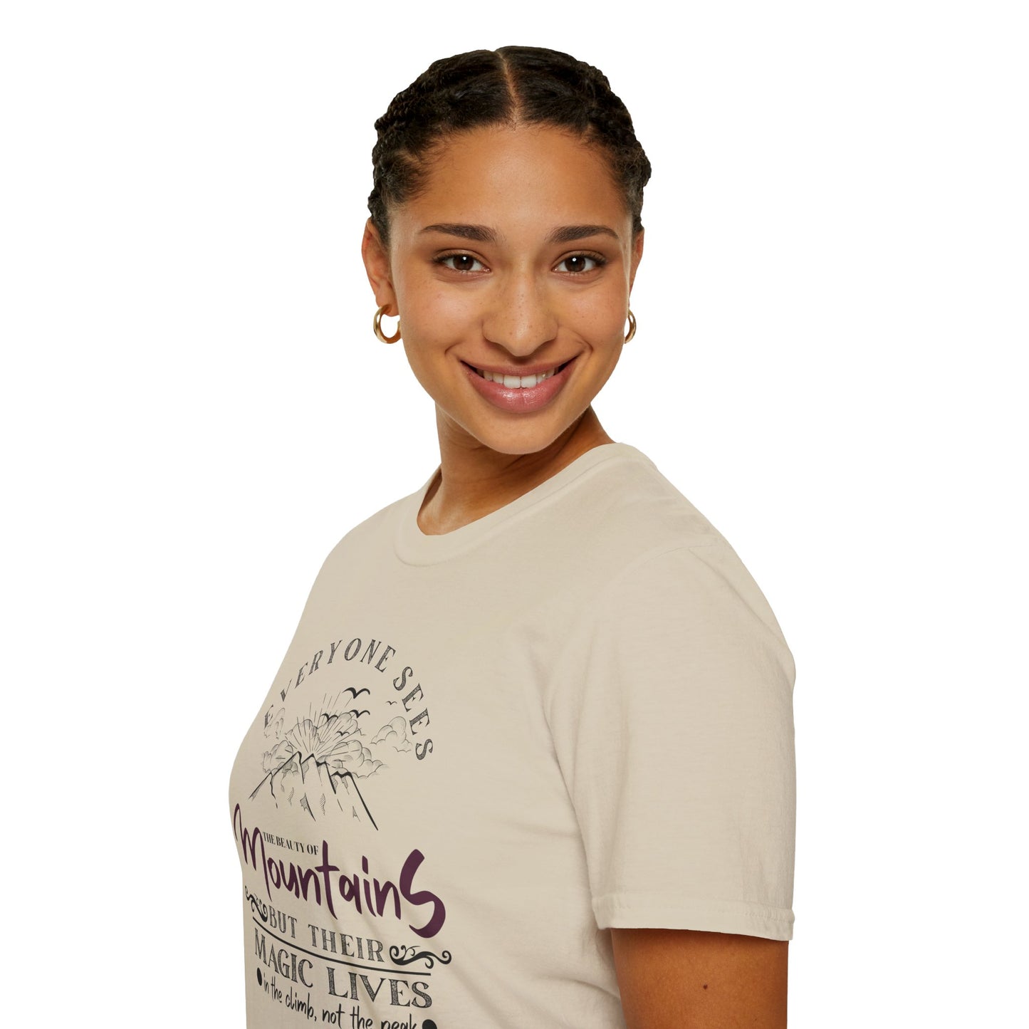 Enchanted Mountain Magic Scenic Unisex T-Shirt