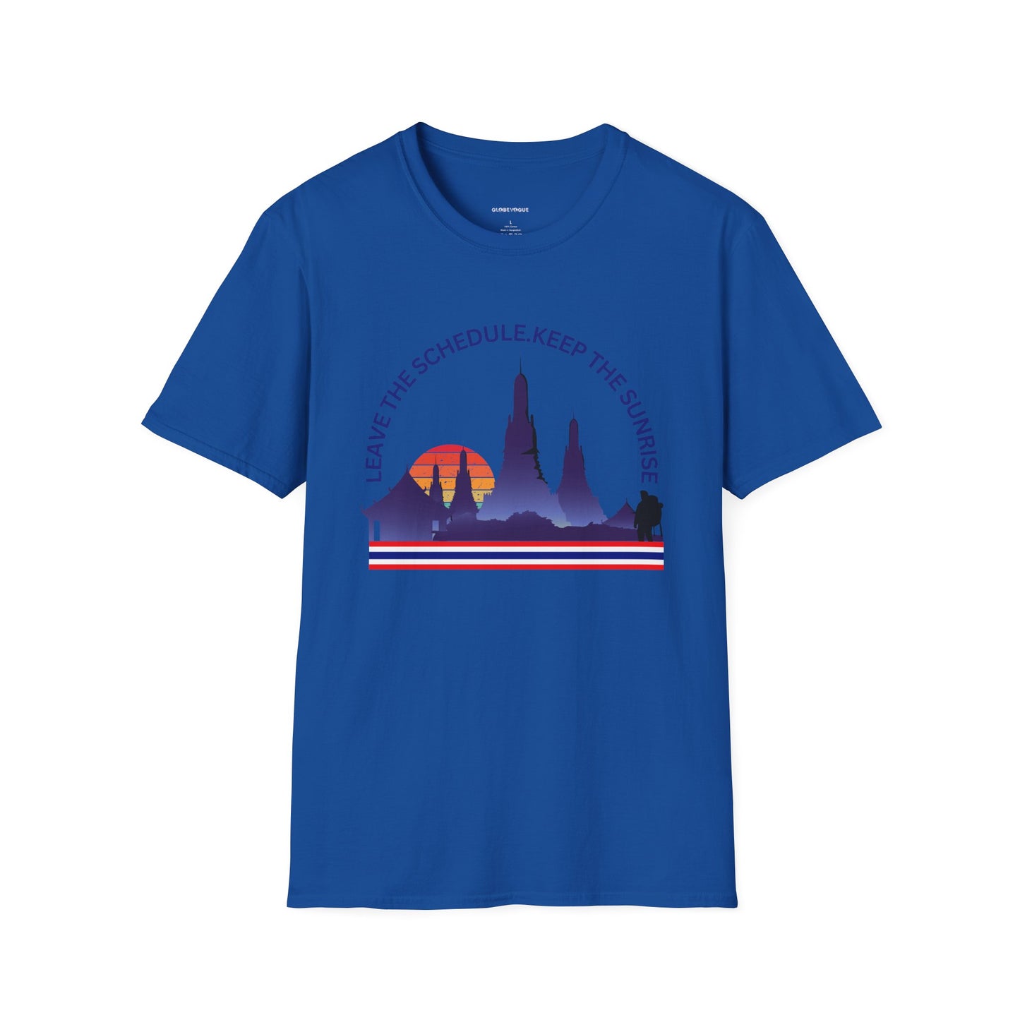 "Leave the Schedule, Keep the Sunrise" T-Shirt -For Thailand Lovers