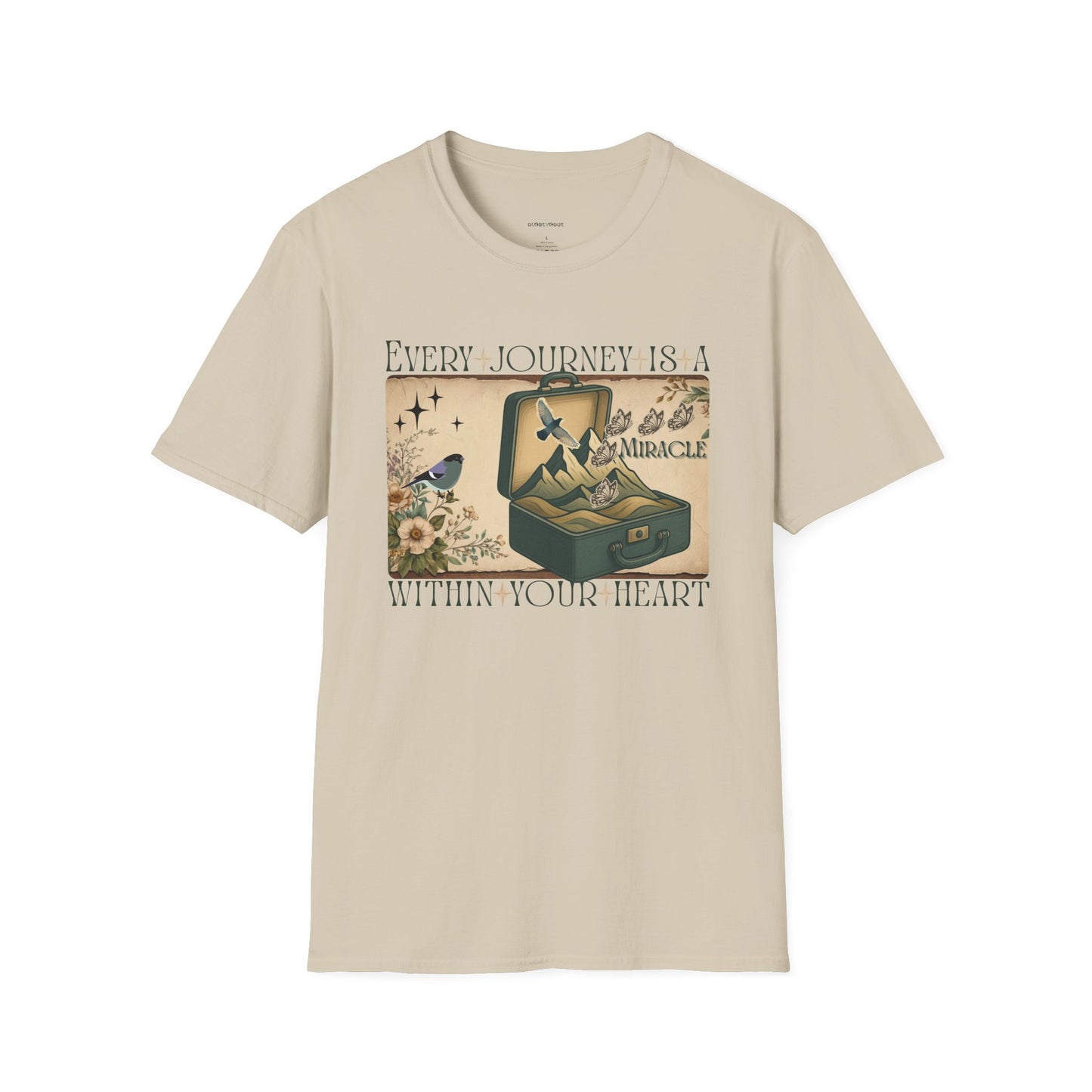 Inspirational Journey Unisex Softstyle T-Shirt for Vintage Lovers