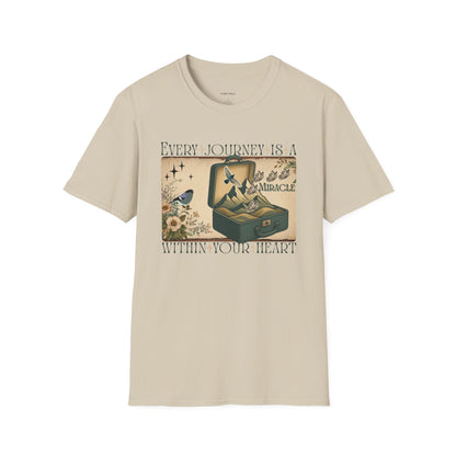 Inspirational Journey Unisex Softstyle T-Shirt for Vintage Lovers