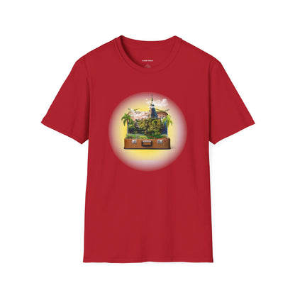 Image Manipulation 'Temple' Design for T-shirt