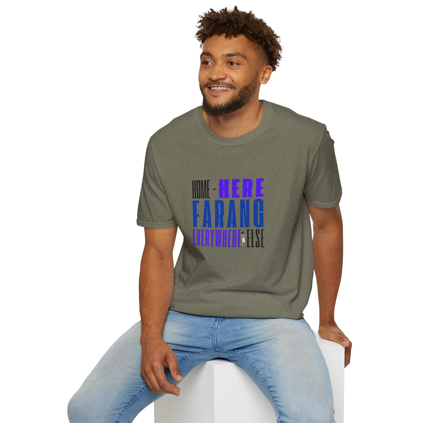 Home Is Here Farang Unisex Softstyle T-Shirt