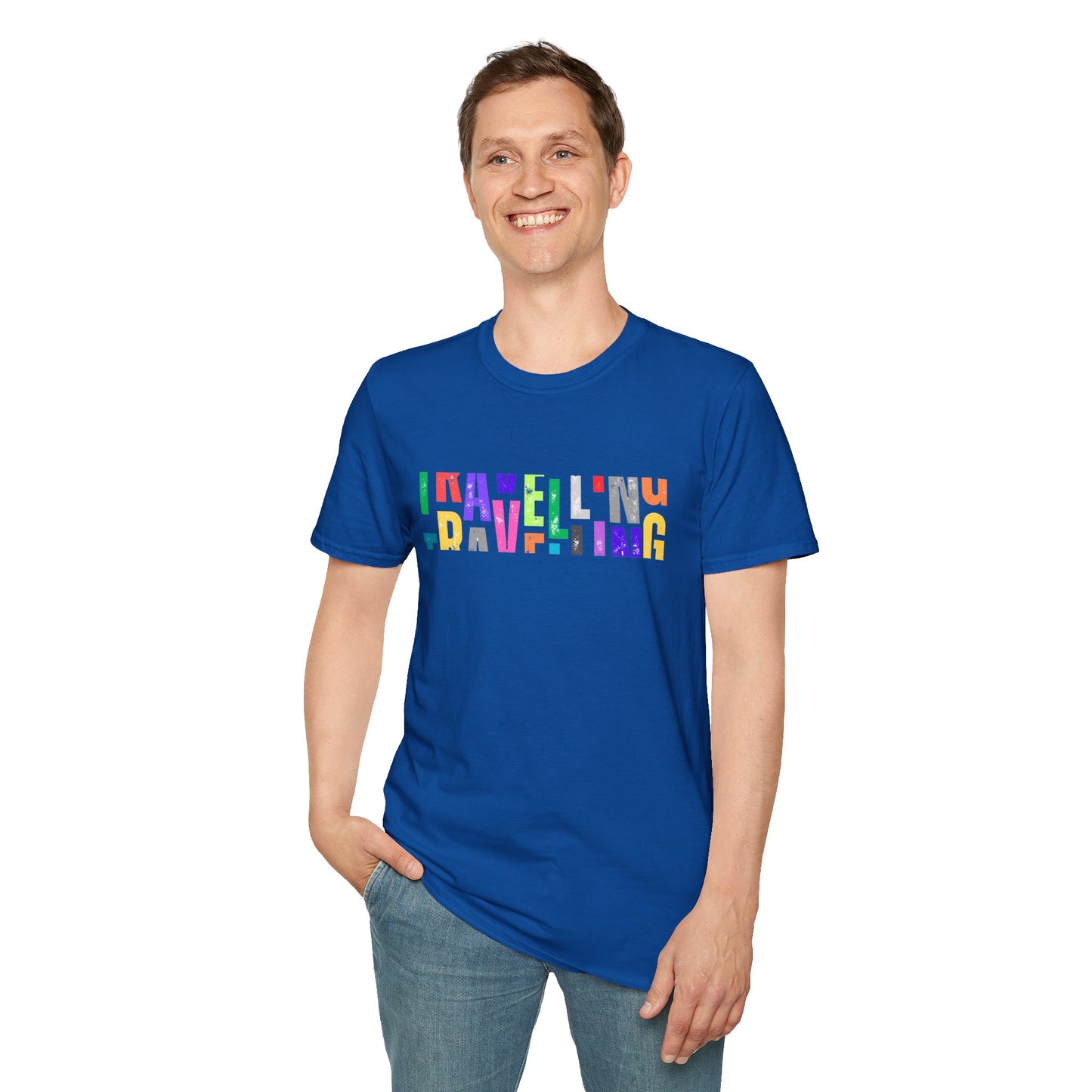 ‘Travelling’ Unisex T-Shirt – Perfect for Travelers.