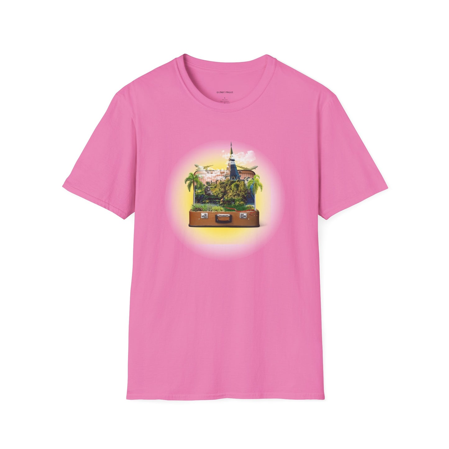 Image Manipulation 'Temple' Design for T-shirt