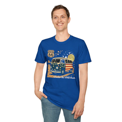Vintage Route 66 Unisex T-Shirt