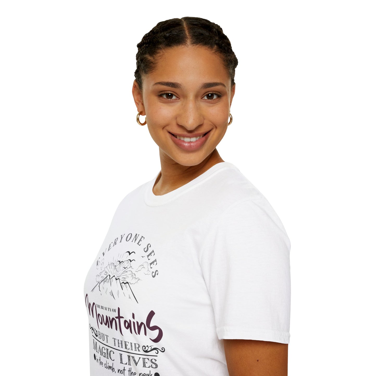 Enchanted Mountain Magic Scenic Unisex T-Shirt