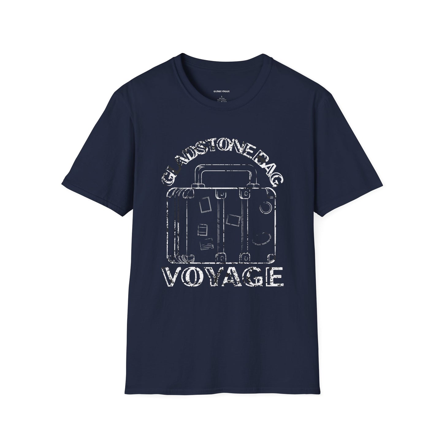"Gladstone bag Voyage" Unisex T-Shirt For Old-Fashioned Travellers