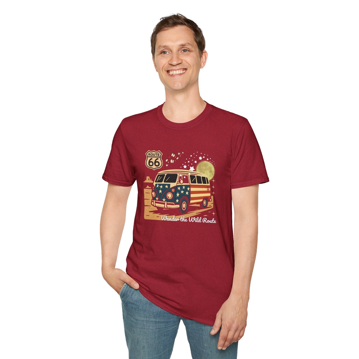 Vintage Route 66 Unisex T-Shirt