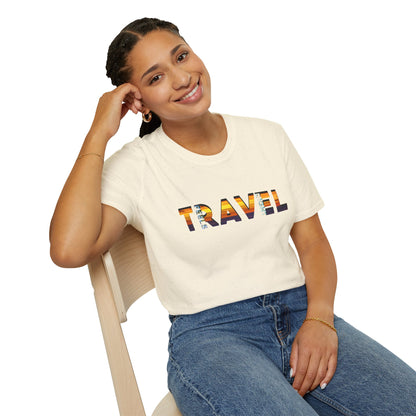 'Travel Feels Right' T-Shirt, Adventure T-shirt, Gift for Travelers