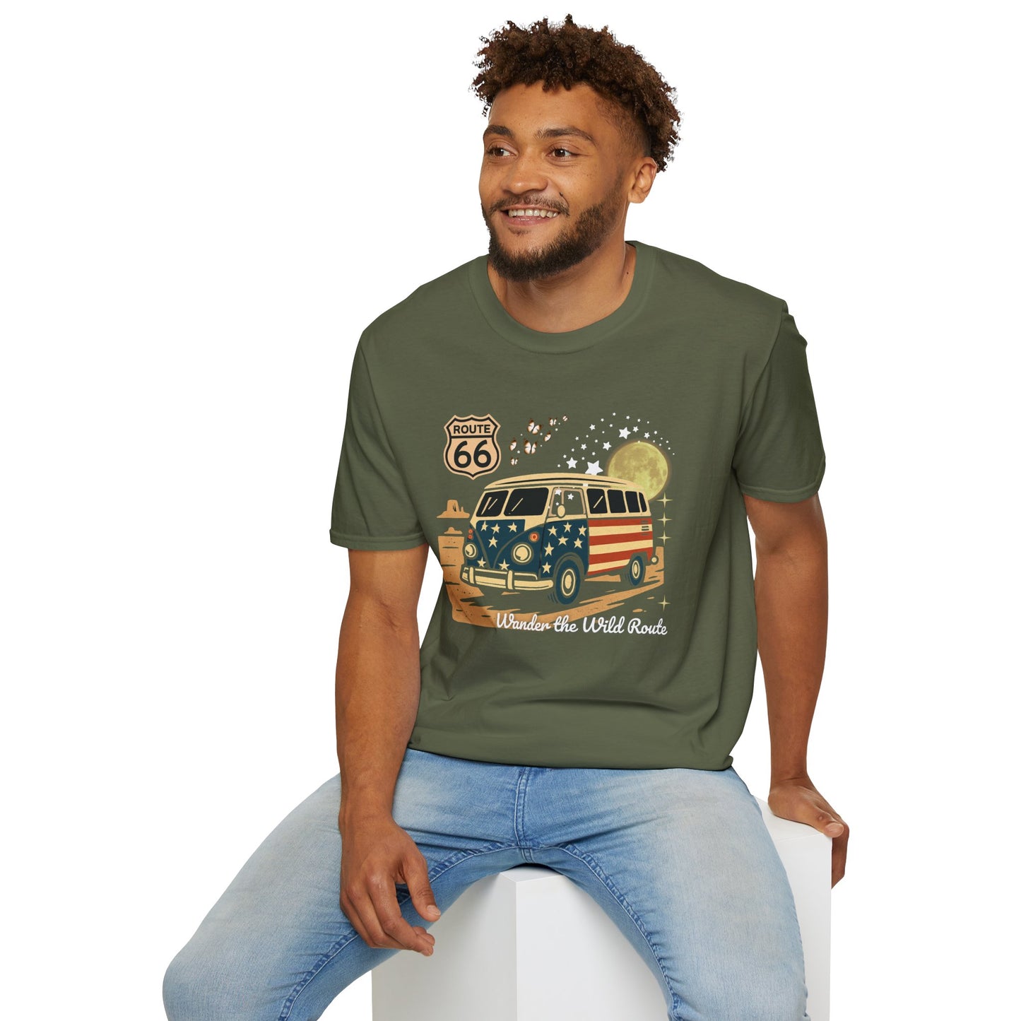 Vintage Route 66 Unisex T-Shirt
