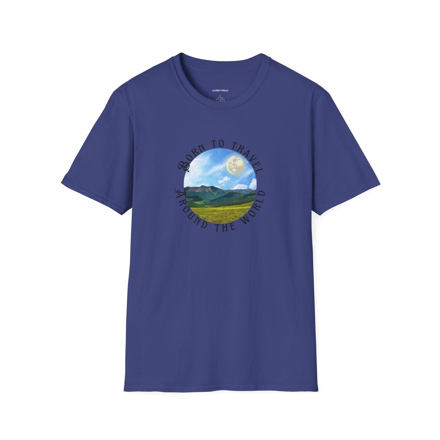'Born to Travel Around The World' T-Shirt