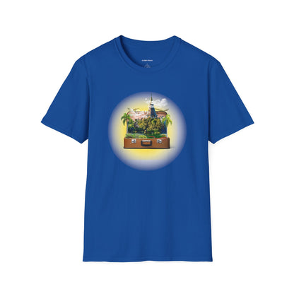 Image Manipulation 'Temple' Design for T-shirt