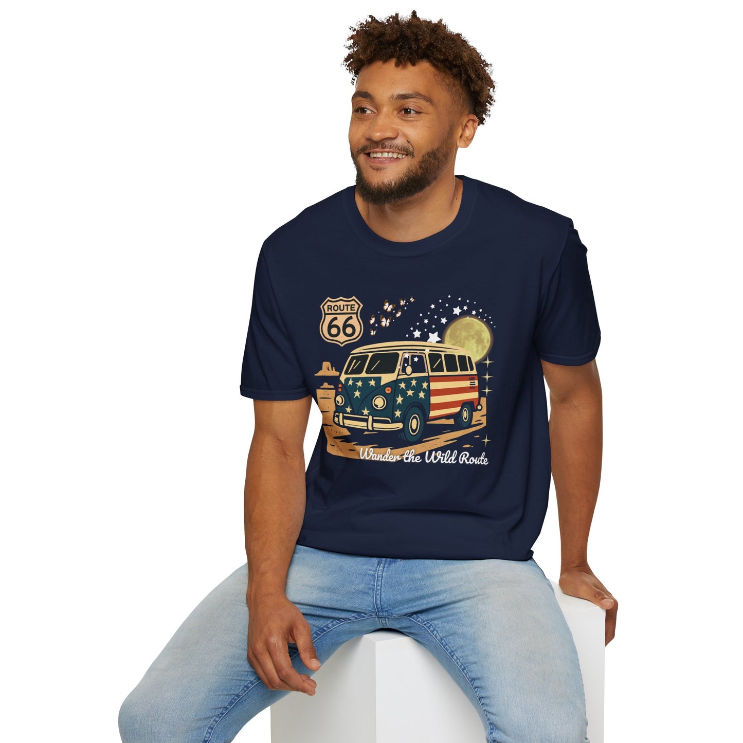 Vintage Route 66 Unisex T-Shirt