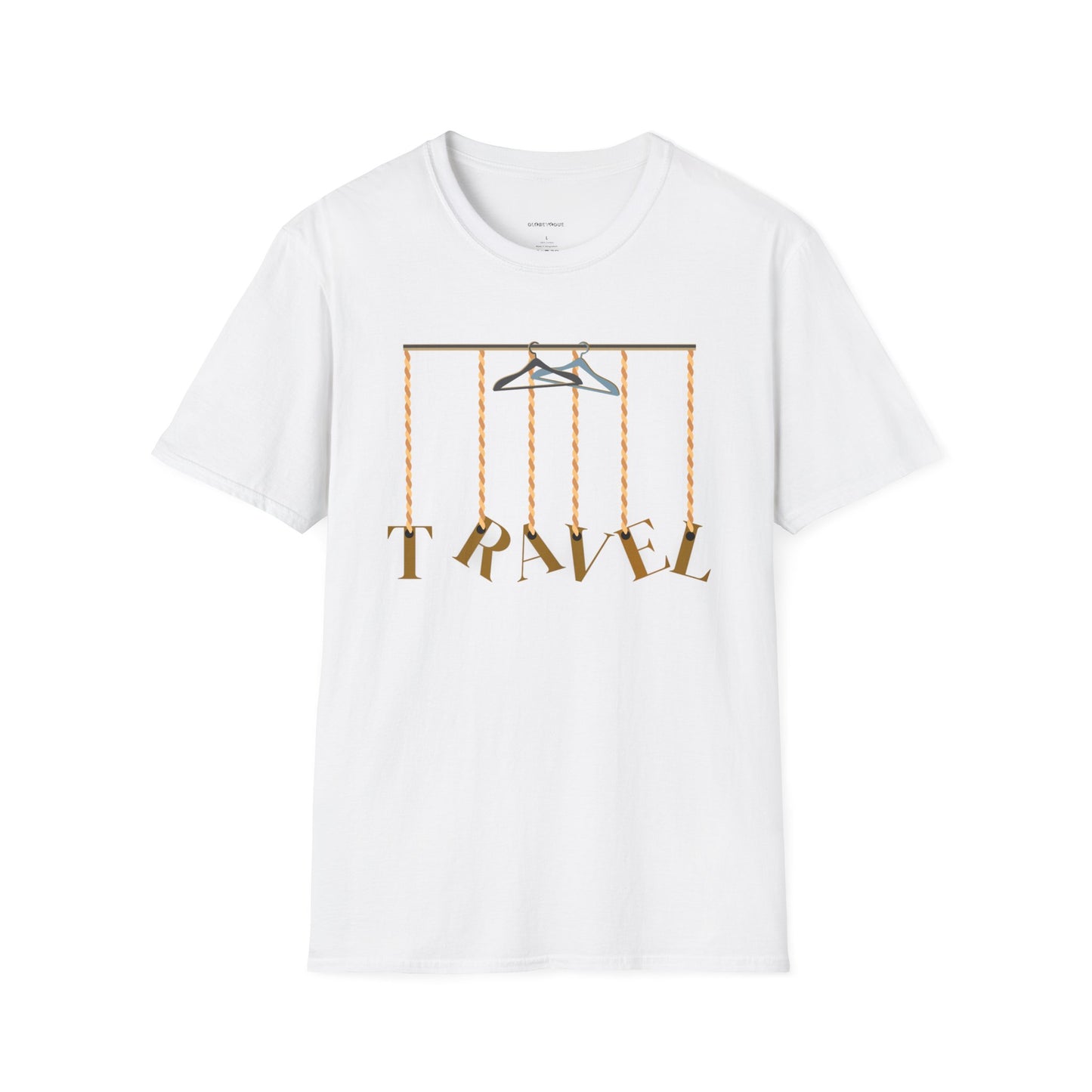 Travel-Inspired Unisex Softstyle T-Shirt for Travellers Who Are Not Afraid of Humour