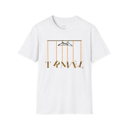 Travel-Inspired Unisex Softstyle T-Shirt for Travellers Who Are Not Afraid of Humour