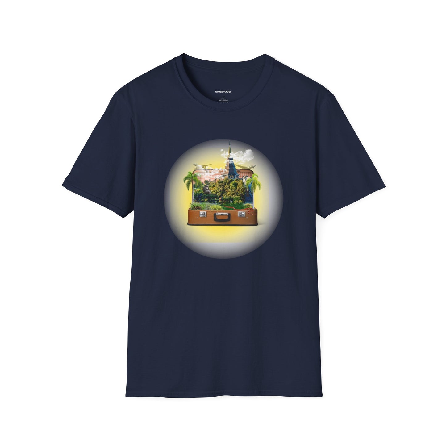 Image Manipulation 'Temple' Design for T-shirt