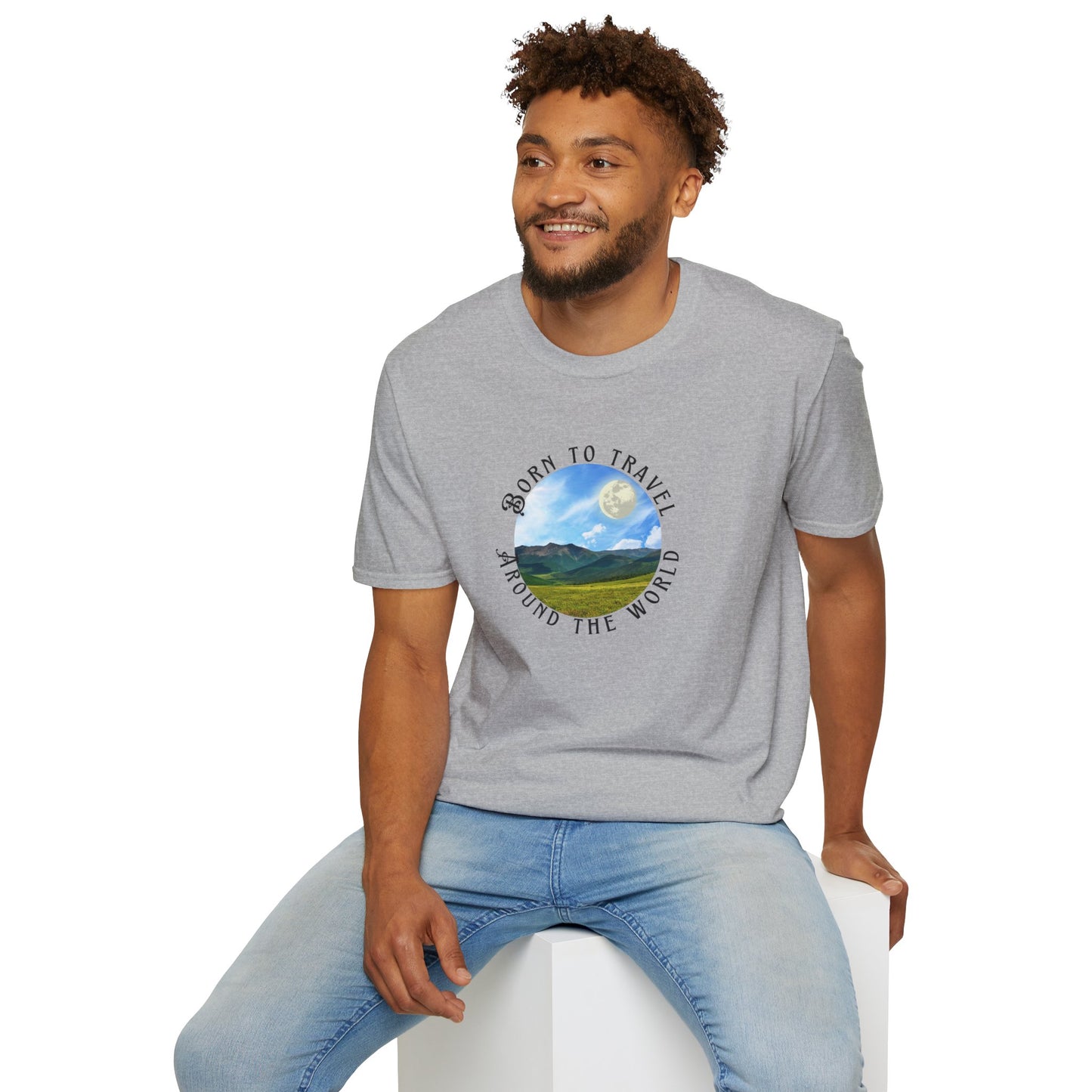'Born to Travel Around The World' T-Shirt