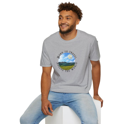 'Born to Travel Around The World' T-Shirt