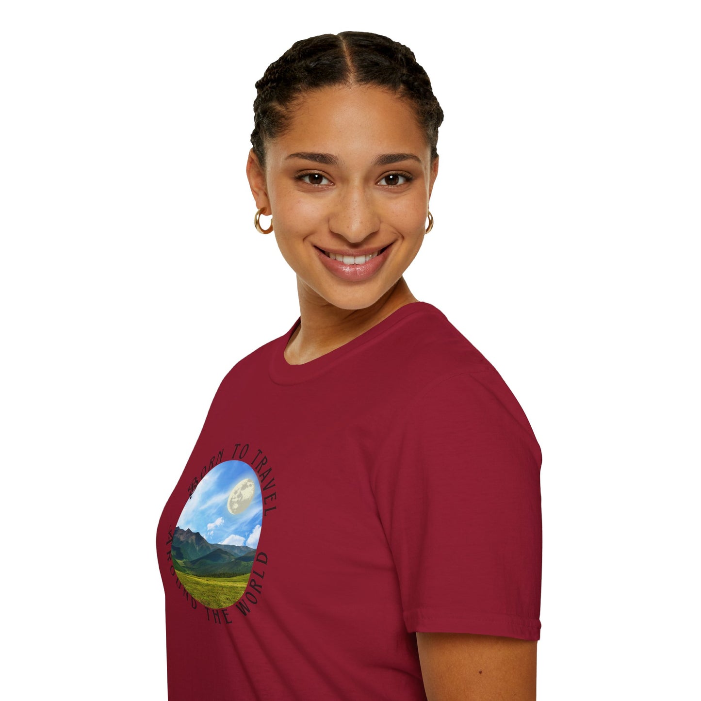 'Born to Travel Around The World' T-Shirt