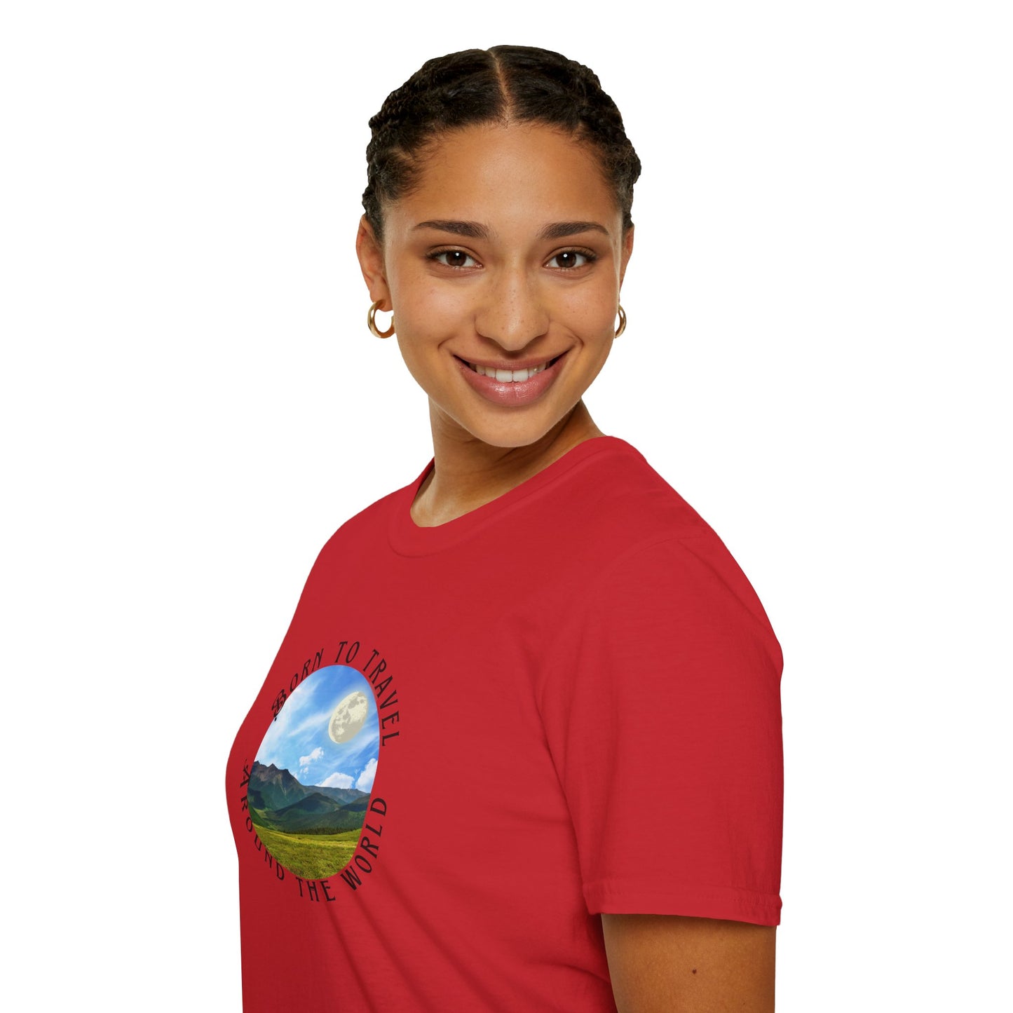 'Born to Travel Around The World' T-Shirt