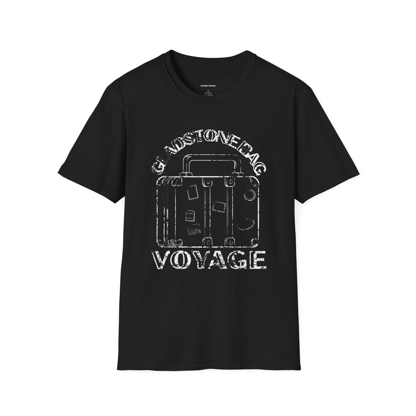 "Gladstone bag Voyage" Unisex T-Shirt For Old-Fashioned Travellers
