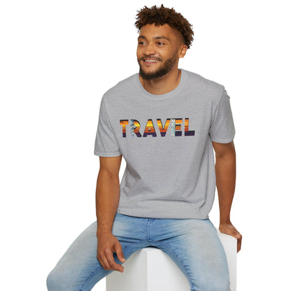 'Travel Feels Right' T-Shirt, Adventure T-Shirt, Perfect Gift for Travelers