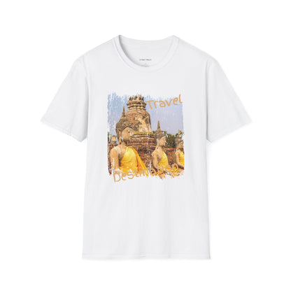 "Travel Destination"  T-Shirt - Perfect for a pilgrim