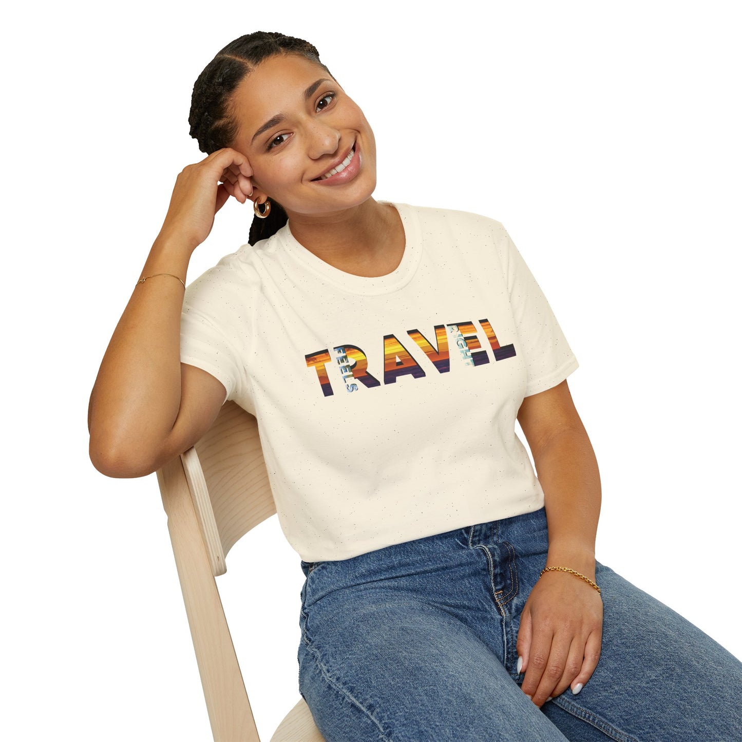 'Travel Feels Right' T-Shirt, Adventure T-Shirt, Perfect Gift for Travelers