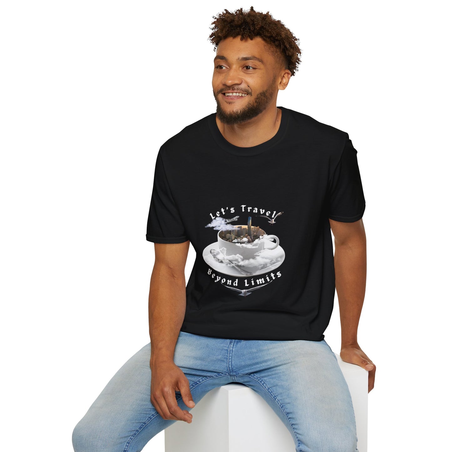 Adventure Travel T-Shirt - Let's Travel Beyond Limits