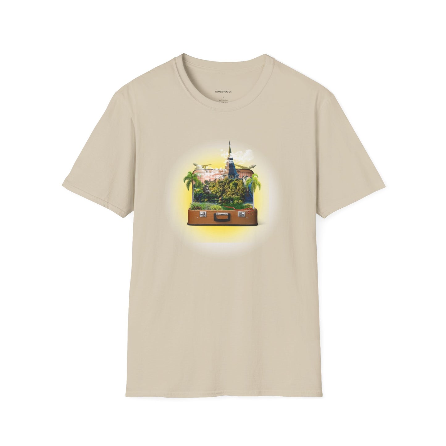 Image Manipulation 'Temple' Design for T-shirt