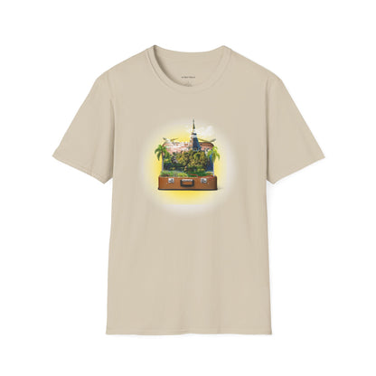 Image Manipulation 'Temple' Design for T-shirt