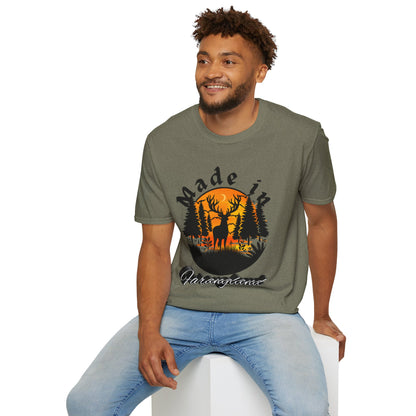 Vintage Inspired Unisex Softstyle T-Shirt, Perfect for Nature Lovers, Casual Wear, Gift for Adventurers, Travel Enthusiasts