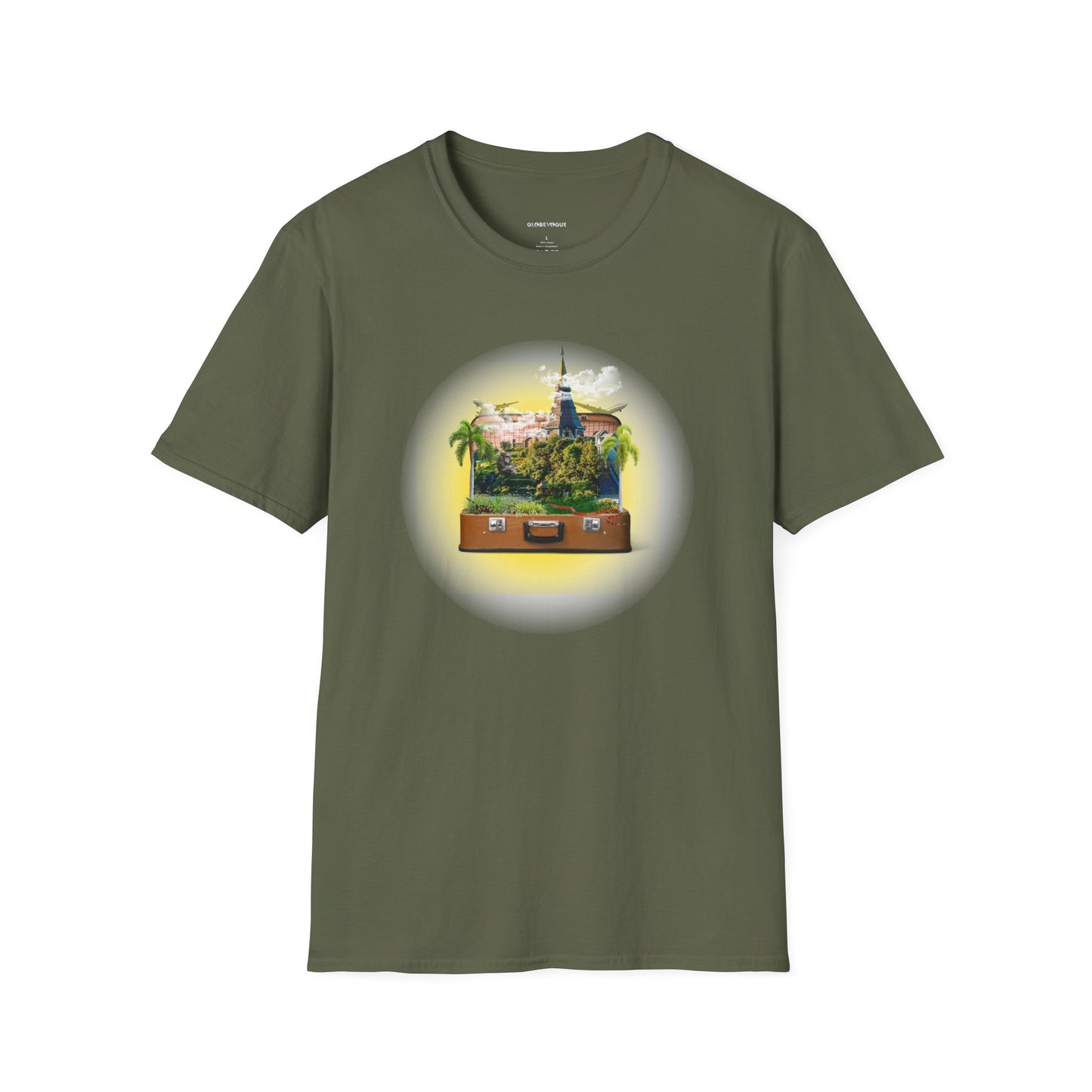 Image Manipulation 'Temple' Design for T-shirt