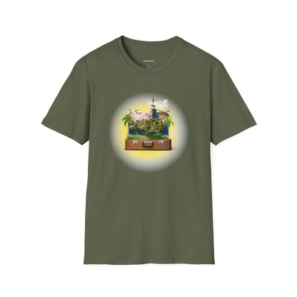 Image Manipulation 'Temple' Design for T-shirt