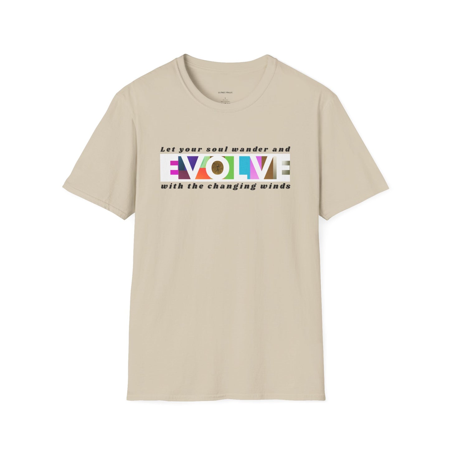 'Evolve' Inspirational Unisex Softstyle T-Shirt
