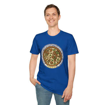 Unisex Pizza Lover's  Funny Softstyle T-Shirt for Travel
