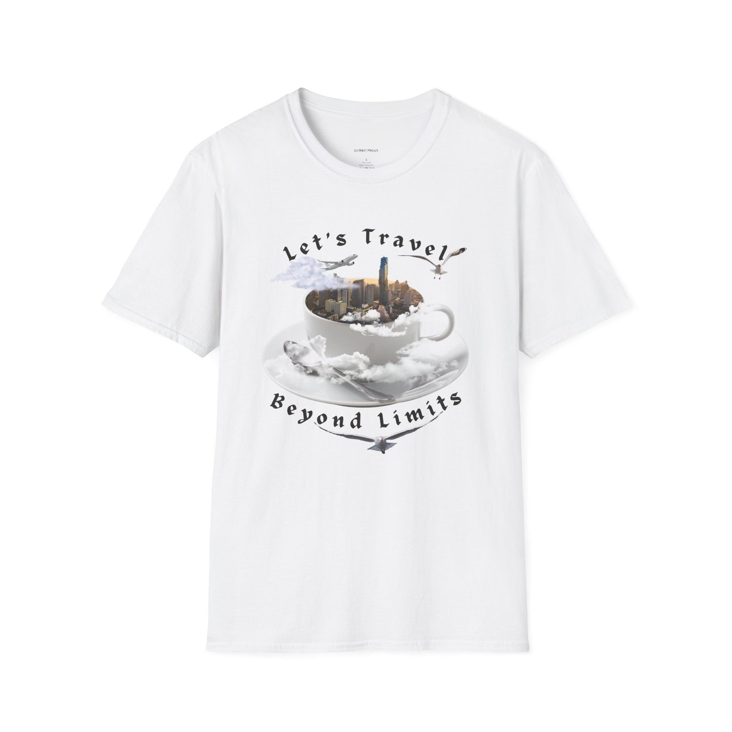 Adventure Travel T-Shirt - Let's Travel Beyond Limits