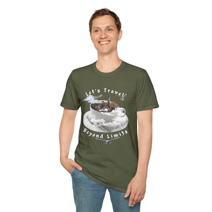 Adventure Travel T-Shirt - Let's Travel Beyond Limits